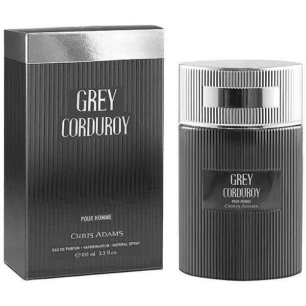 Perfume Masculino Chris Adams Grey Corduroy EDP 100mL - Elegância e Sofisticação