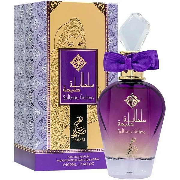 Perfume Halima Sultana Sahari EDP 100mL - Unissex Elegante e Sofisticado