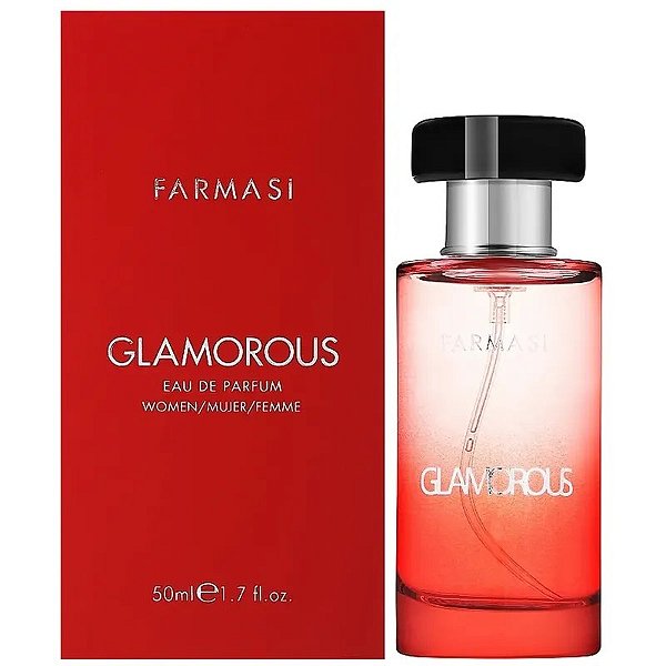 Perfume Feminino EDP Glamorous Farmasi 50mL - Elegância e Sofisticação