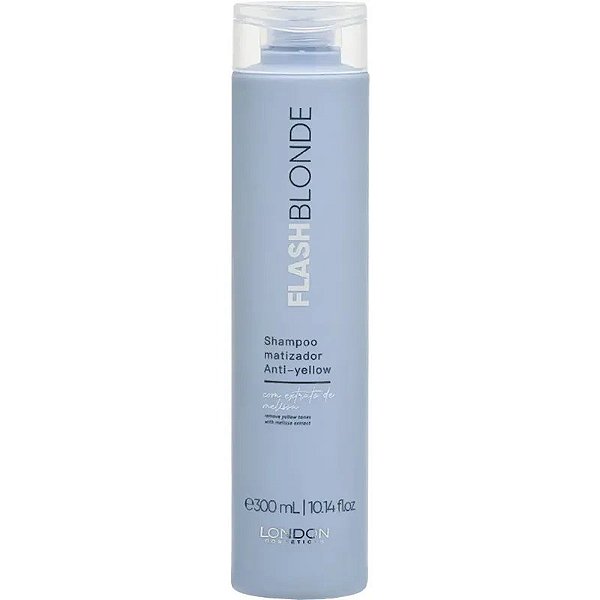 Shampoo Matizador Flash Blonde London Cosméticos - 300mL