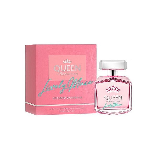 Perfume Feminino Antonio Banderas Queen Of Seduction Lively Muse 80 ML EdT