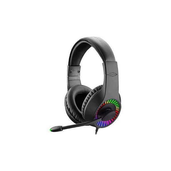 Headset Gamer T-Dagger Caspian USB Preto T-RGH211 - Som Imersivo e Conforto Superior
