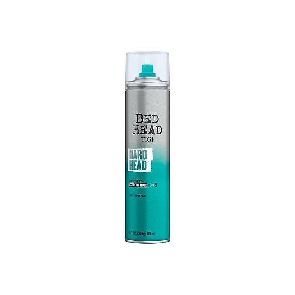 Spray Fixador Tigi Bed Head Hard Head 385ML - Alta Fixação e Longa Duração