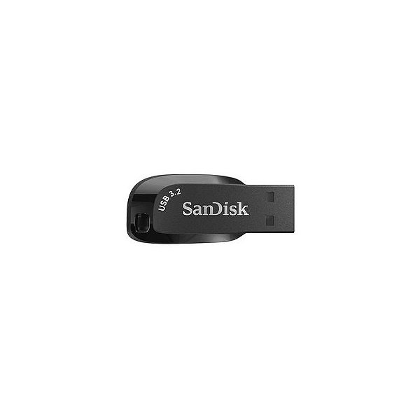 Pen Drive SanDisk Ultra Shift Z410 256GB - Preto - Armazenamento Rápido e Seguro