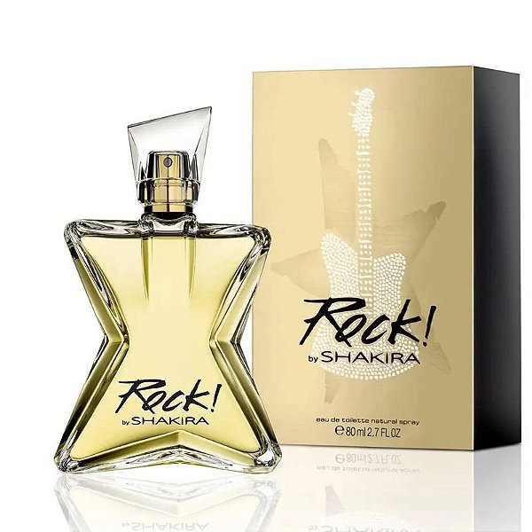 Perfume Rock! de Shakira 80ml - Fragrância Masculina e Feminina com Notas Vibrantes