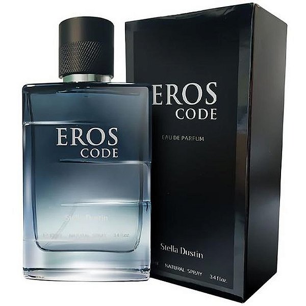 Perfume Masculino Stella Dustin Eros Code 100 ML - Eau de Parfum Elegante