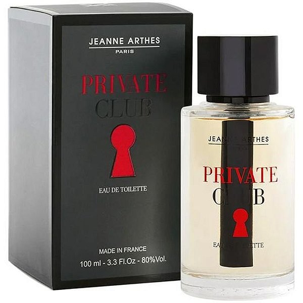Perfume Masculino Jeanne Arthes Private Club Eau de Toilette 100ml - Elegância e Sofisticação