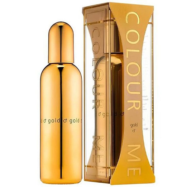 Perfume Masculino Colour Me Gold - Eau de Parfum 90ML