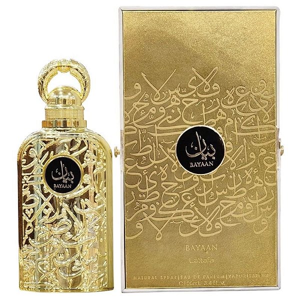 Perfume Feminino Lattafa Bayaan Eau de Parfum 100mL - Elegância e Sofisticação