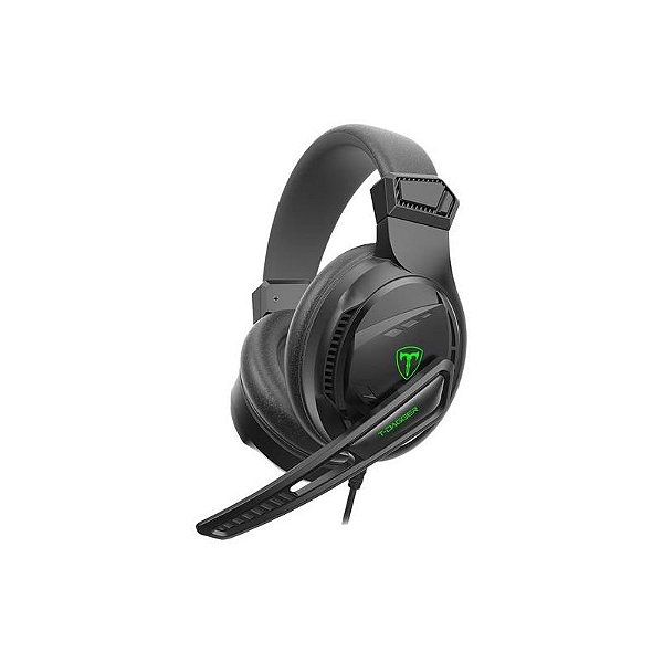 Headset Gamer T-Dagger T-RGH101 Mickinley - Preto e Vermelho com Som Imersivo