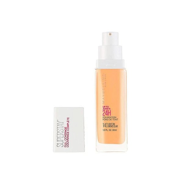 Base Maybelline Superstay Cobertura Total Cor Bronze Claro