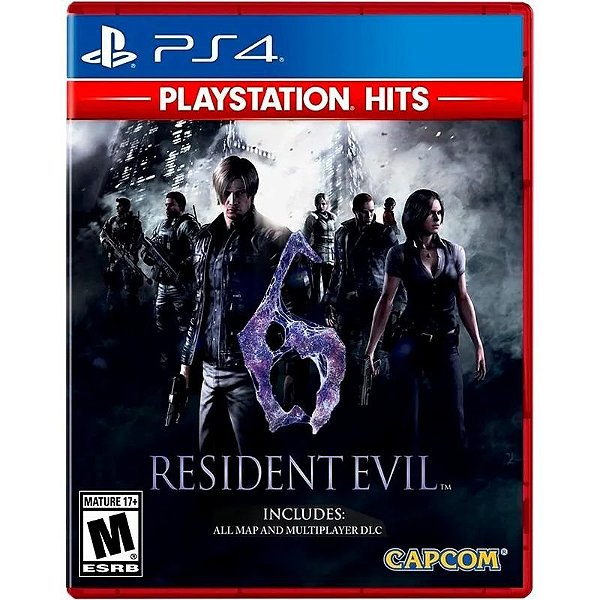 Resident Evil 6 - Jogo para PlayStation 4