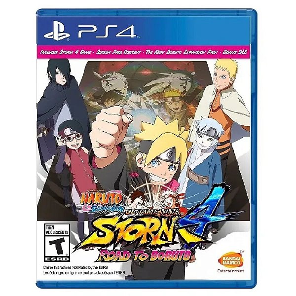 Jogo Naruto Shippuden: Ultimate Ninja Storm 4 - PlayStation 4