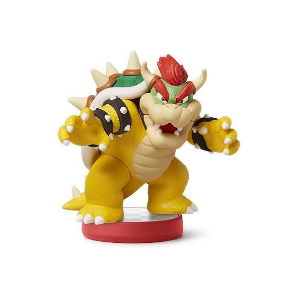 Boneco Amiibo Bowser - Super Mario Nintendo - NVL-C-Abaf