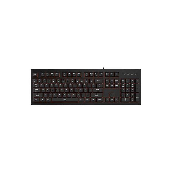 Teclado Mecânico Aigo V600 - Preto Compacto e Ergonômico