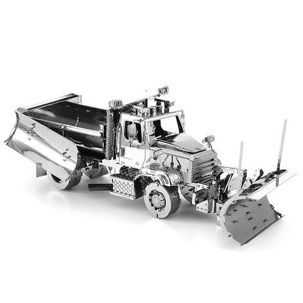 Placa de Montagem Metálica Freightliner com Acessório de Neve - Fascinations Inc.