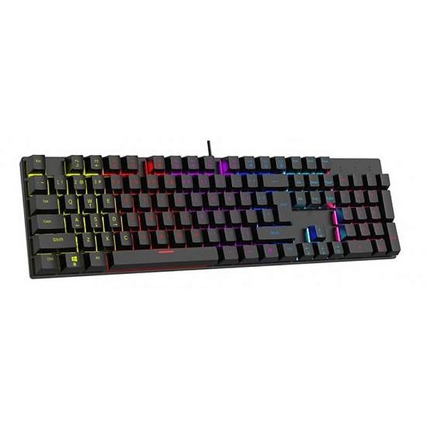 Teclado Mecânico RGB Sate GK31 - Layout Inglês, Alta Precisão e Desempenho