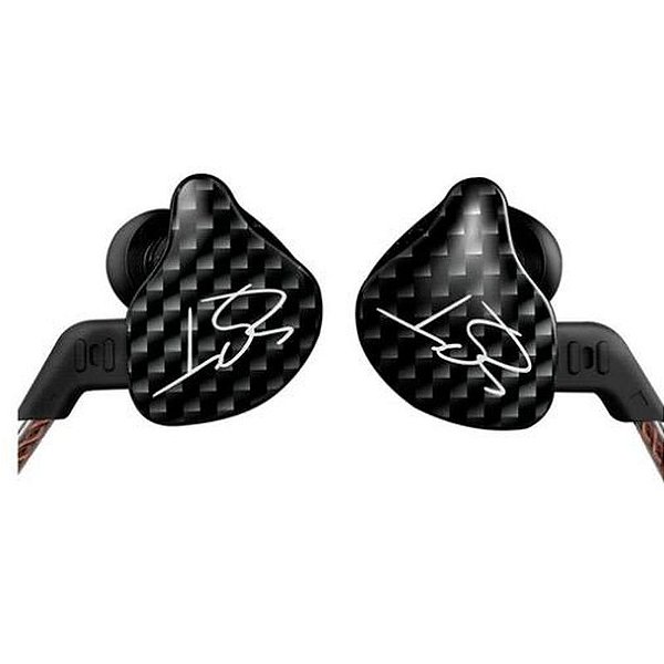 Fone de Ouvido In-Ear KZ ZST com Microfone - Preto