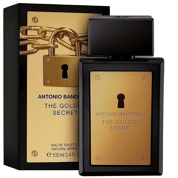 Perfume Masculino Antonio Banderas The Golden Secret 100Ml Edt