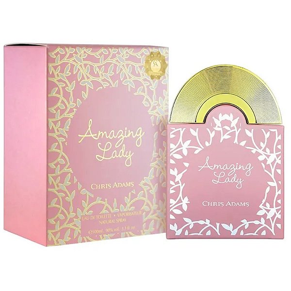Perfume Chris Adams Amazing Lady Edp 100Ml - Eau De Parfum Feminino 100Ml
