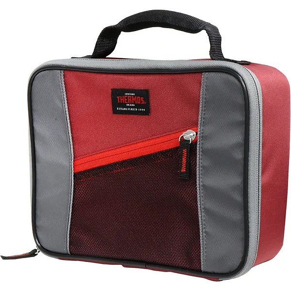 Bolsa Térmica Thermos 132493 - Cor Vermelha, Ideal Para Lanches E Alimentos Quentes