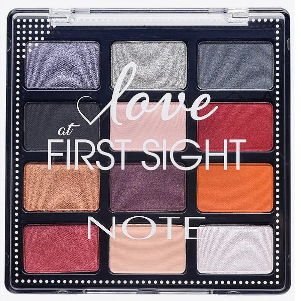 Sombra Para Olhos Note Love At First Sight 203 - Liberdade Em 12 Cores