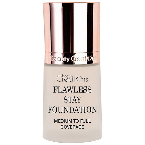 Base Líquida Beauty Creations Flawless Stay Média a Alta Cobertura FS 9.0 - 30mL