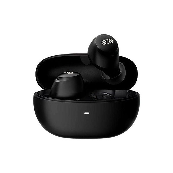 Fones de Ouvido Sem Fio QCY Arcbuds - Preto Elegante e Confortável