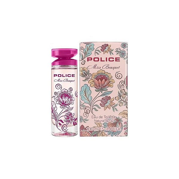 Perfume Police Miss Bouquet - Eau de Toilette Feminino 100ML - Elegância Floral