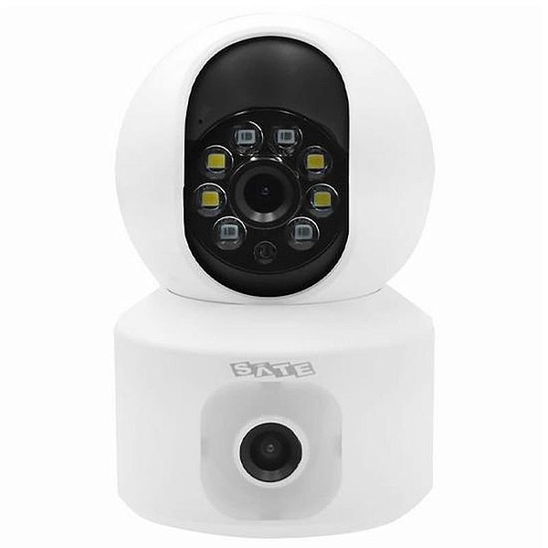 Câmera IP A-CAM001 HD Wi-Fi com Microfone - Branca e Alta Performance