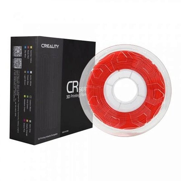 Filamento CR-Abs 1KG 1.75MM para Impressoras 3D - Vermelho Vibrante