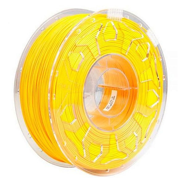 Filamento CR-Abs 1KG 1.75MM para Impressora 3D - Amarelo Brilhante