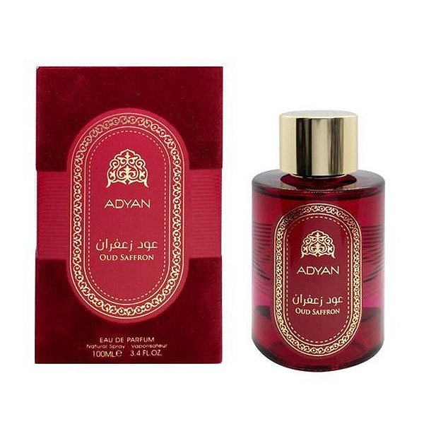 Perfume Adyan Oud Açafrão EDP 100ML - Elegância e Sofisticação em Cada Fragrância