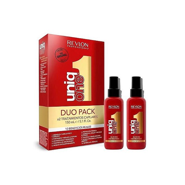 Kit Revlon Uniq One - Tratamento Capilar Shampoo e Condicionador 150ML