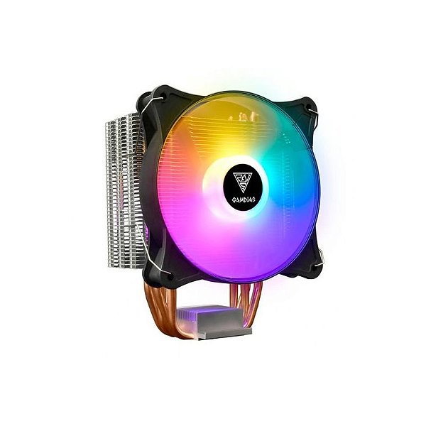 Cooler de CPU Gamdias Boreas E1-410 Lite RGB Preto 120MM مع أداء Superior