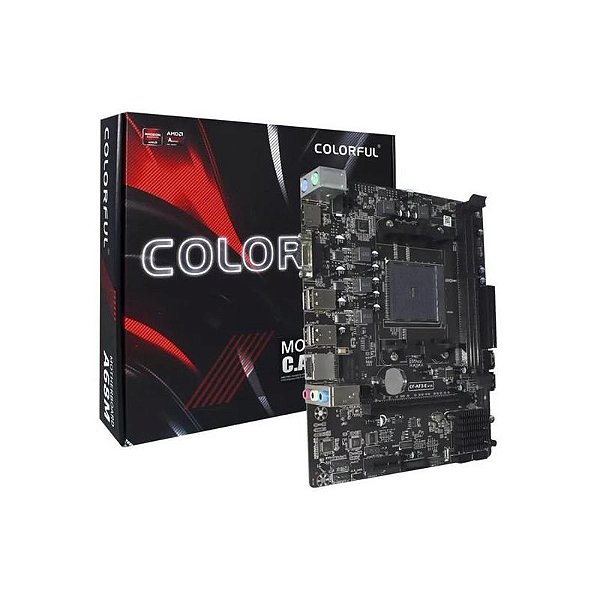 Placa Mãe Colorful C.A68M E V15 - Chipset FM2 - Desempenho e Estabilidade Garantidos
