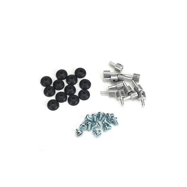 Conjunto de Conectores Mini Dubro Modelo E Z - 12 peças DUB915