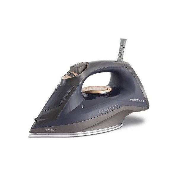 Ferro de Passar a Vapor Britania 1460W BFV2000P - 110V - Cor Preto