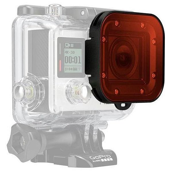 Filtro De Mergulho Gopro Red Dive Advfr-301 - Cor Vermelho/Preto