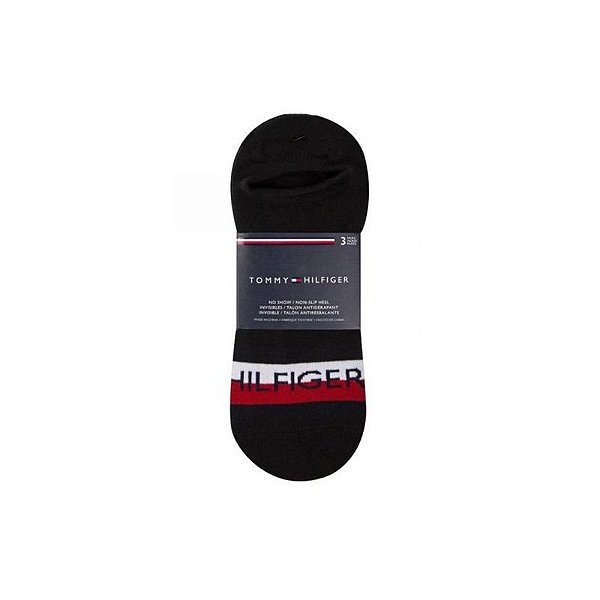 Meias Masculinas Tommy Hilfiger Preto Tamanho 39/42