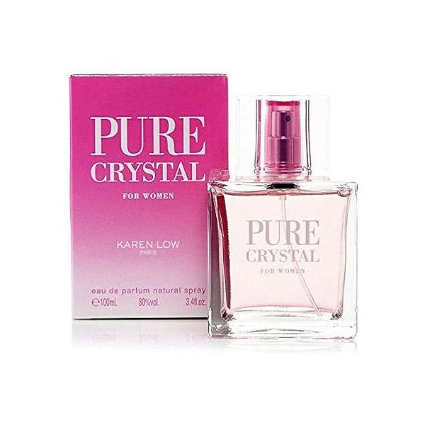 Perfume Feminino Pure Crystal Eau De Parfum 100ml Karen Baixo
