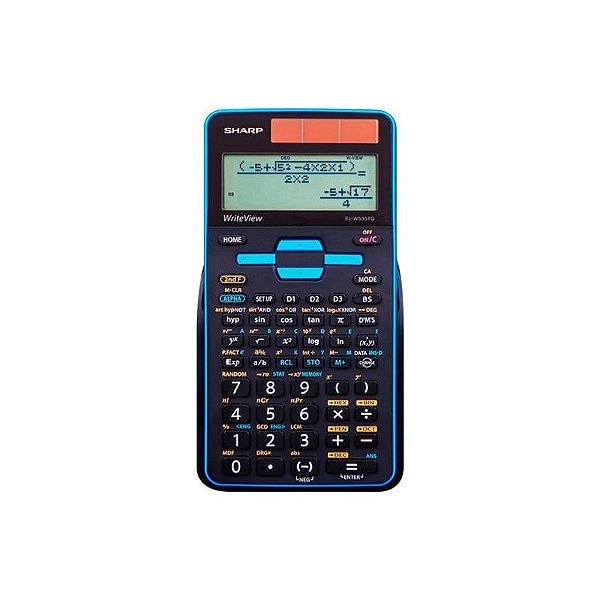 Calculadora Científica Sharp EL-W535TGB Preta de Alta Precisão
