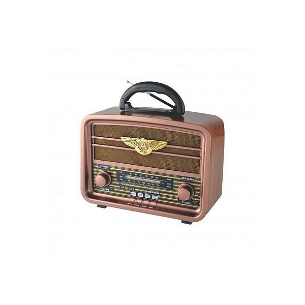 Rádio Mega Star RX-939BT AM/FM/Bluetooth/USB