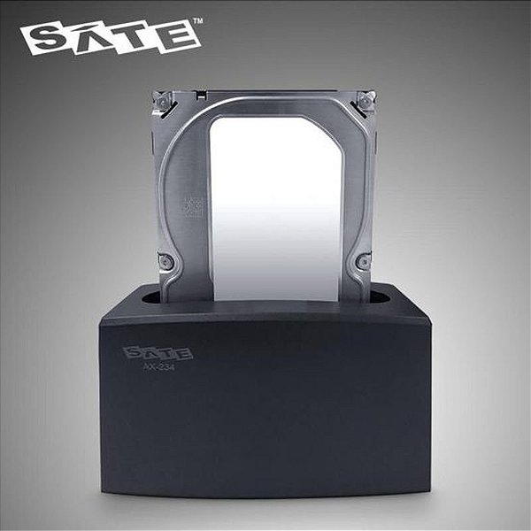 Estação de Docagem para HDs 2.5/3.5 SATA AX-234 com Conexão USB 3.0