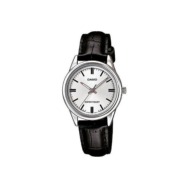 Relógio Casio Feminino LTP-V005L-7AUDF - Elegância e Sofisticação em Preto