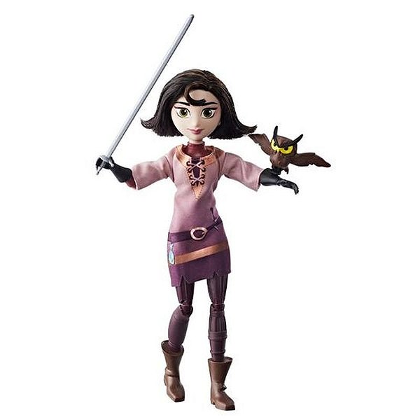 Boneca Cassandra da Hasbro - 30cm, com Coruja, da Série Desencantada