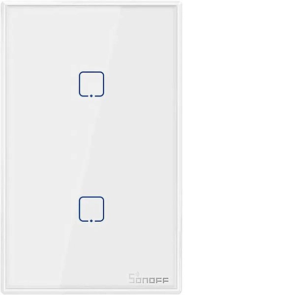 Interruptor De Parede Inteligente Sonoff Tx T2Us2C - Branco