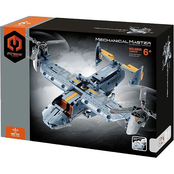Blocos de Construção Aeronave iM.Master - 6830 (346 Peças)