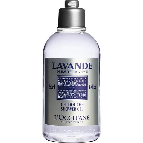 Gel de Banho L'Occitane de Lavanda - 250mL para Relaxamento e Aromaterapia