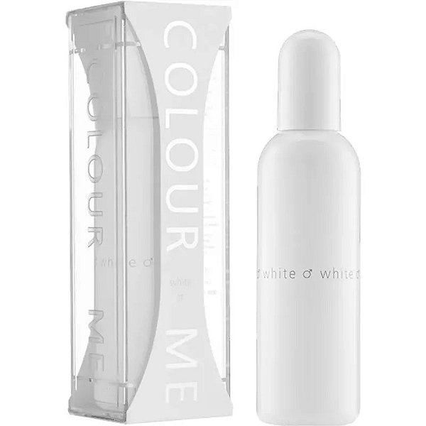 Perfume Colour Me White EDP 90mL - Fragância Masculina Elegante